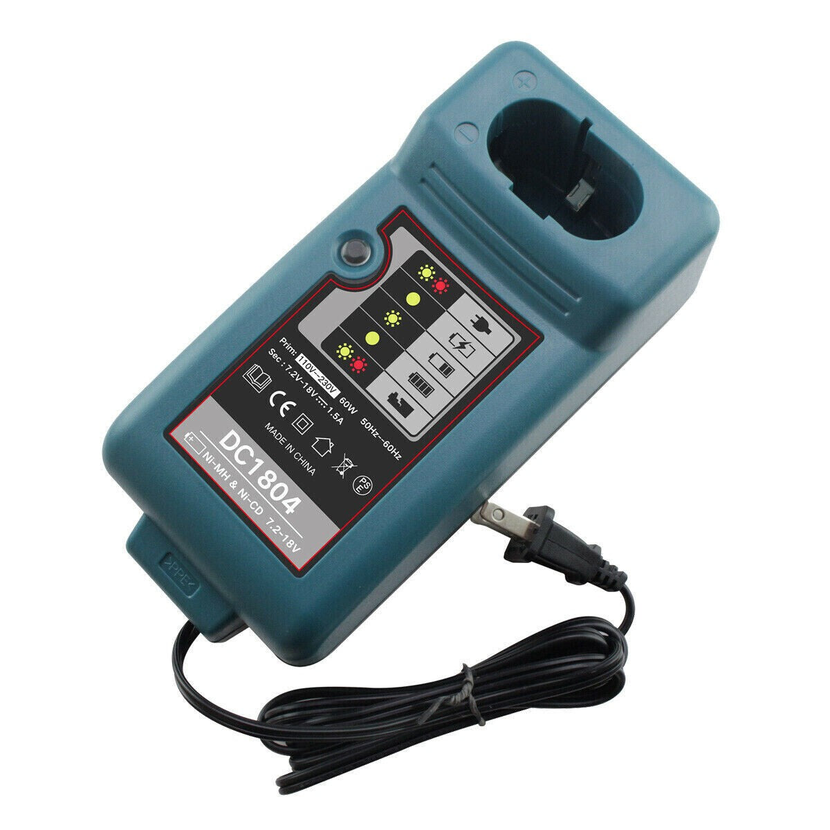 DC1804 DC1414F Charger for Makita 18V 14.4V 12V 9.6V Battery DC1804 DC1414F Charger for Makita 18V 14.4V 12V 9.6V Battery